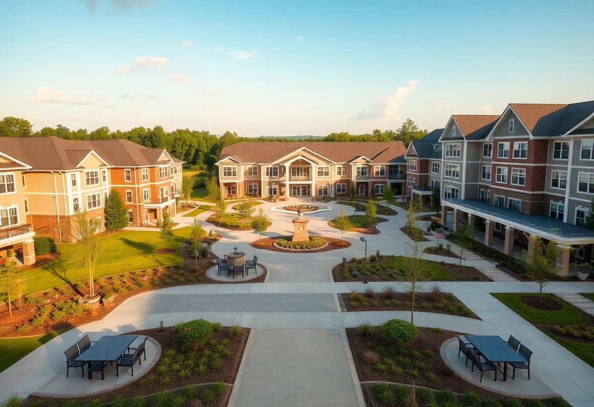 Vibrant senior living community in Birmingham, Alabama