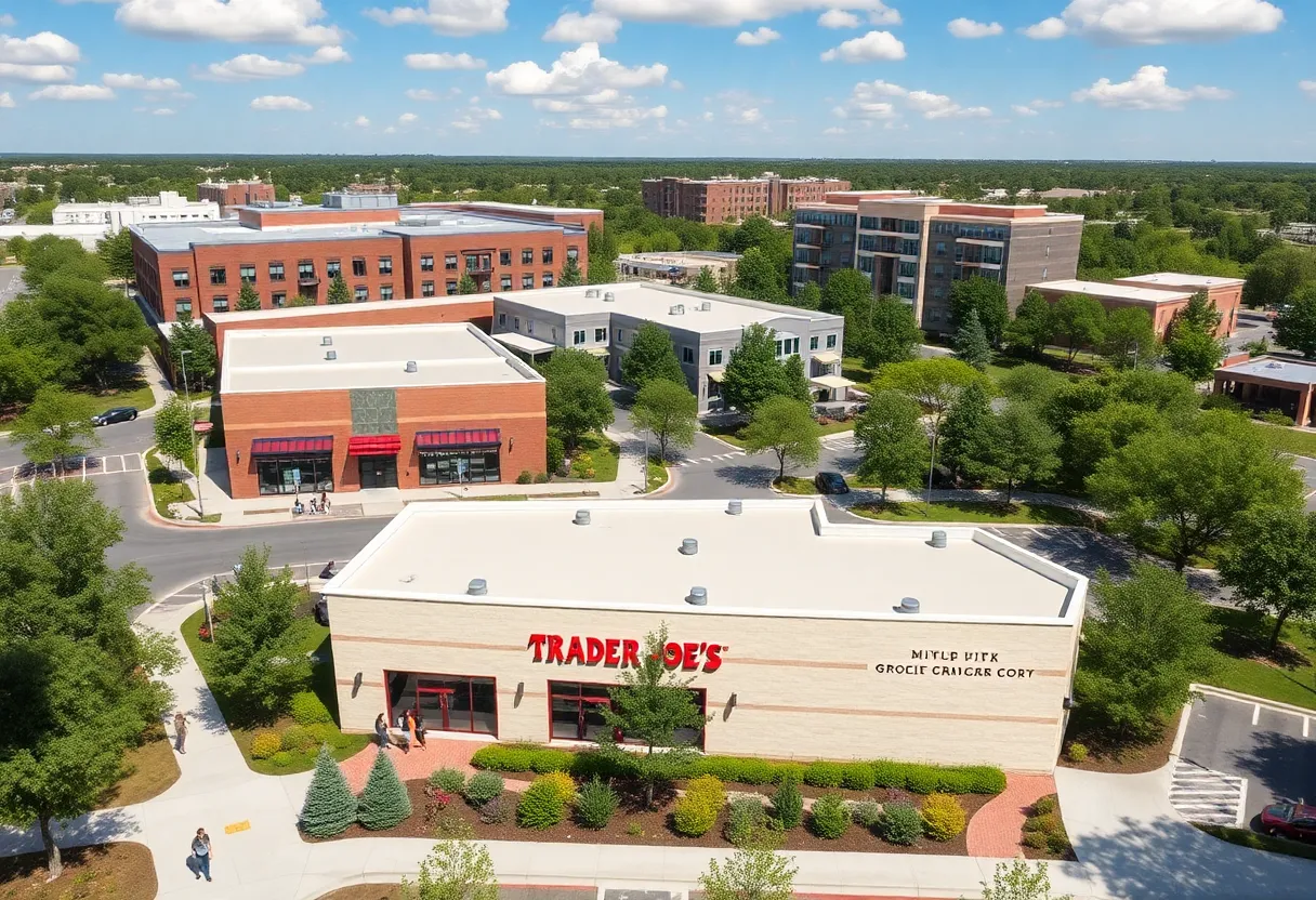 Mixed-use development plan for Trader Joe's in Cedar Park, Texas