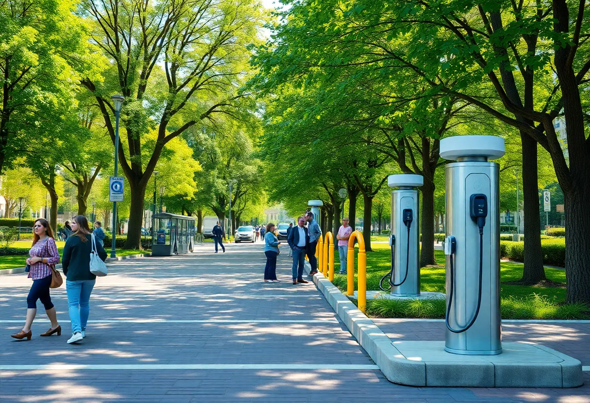 Longview Electric Vehicle Charging Stations