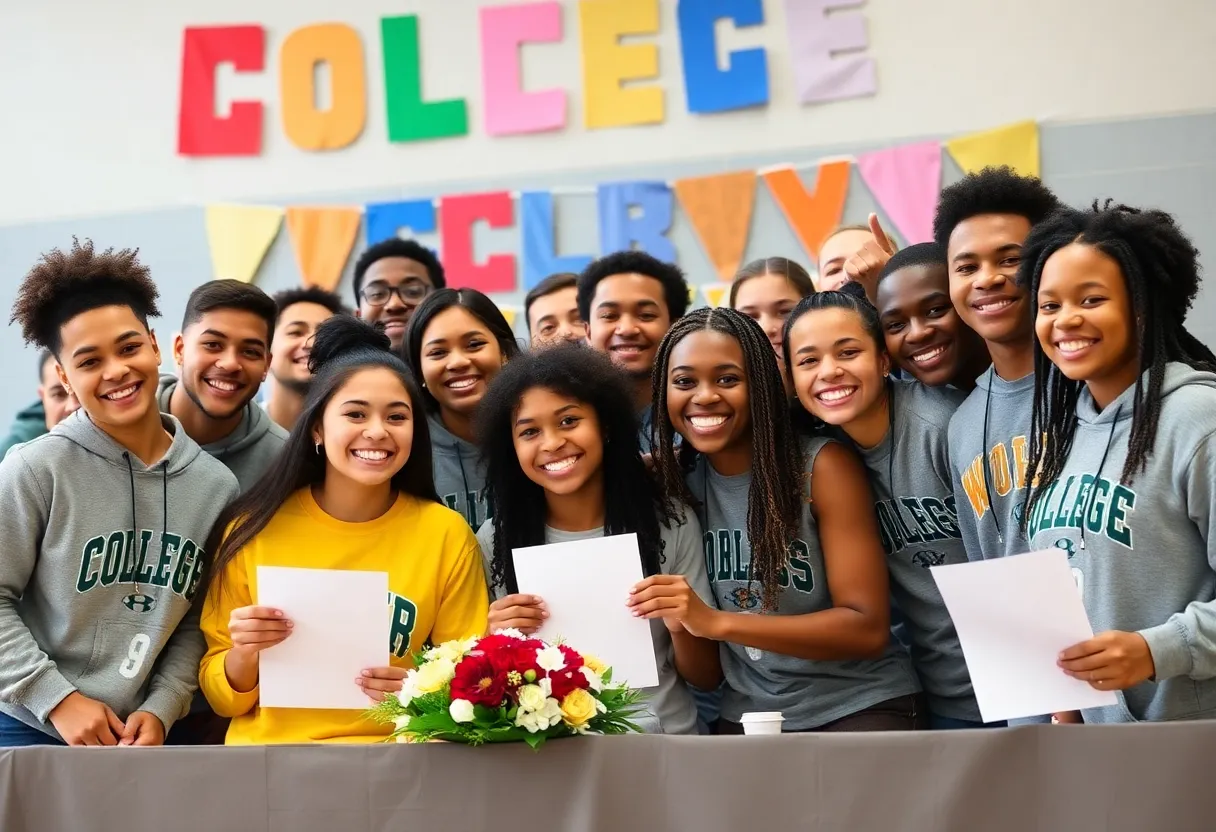 Local athletes celebrating college signings on National Signing Day