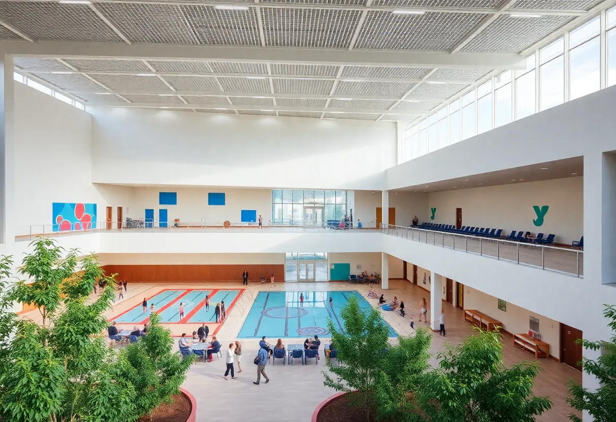 Rendering of the new YMCA facility in Georgetown
