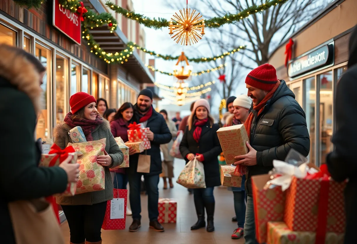 Pflugerville businesses donating gifts for families in need during the holidays.
