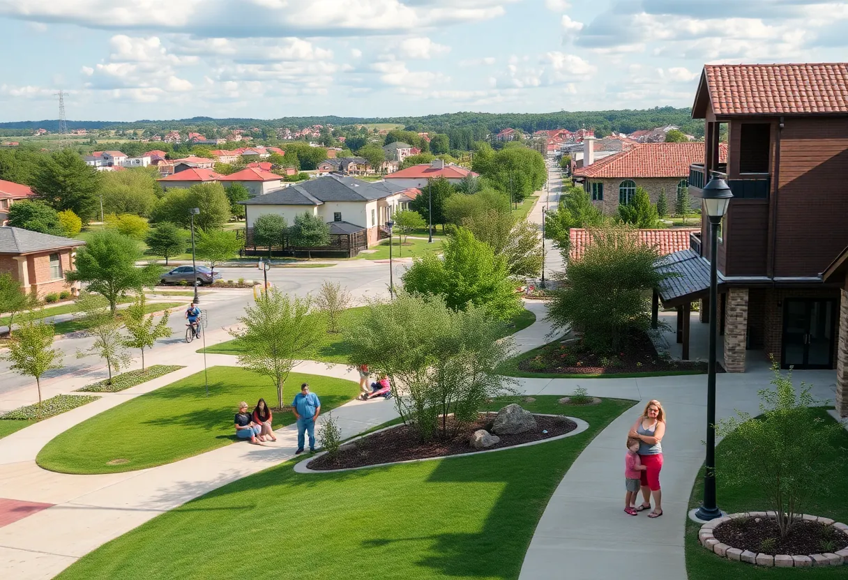 Scenic view of Round Rock highlighting safe community spaces