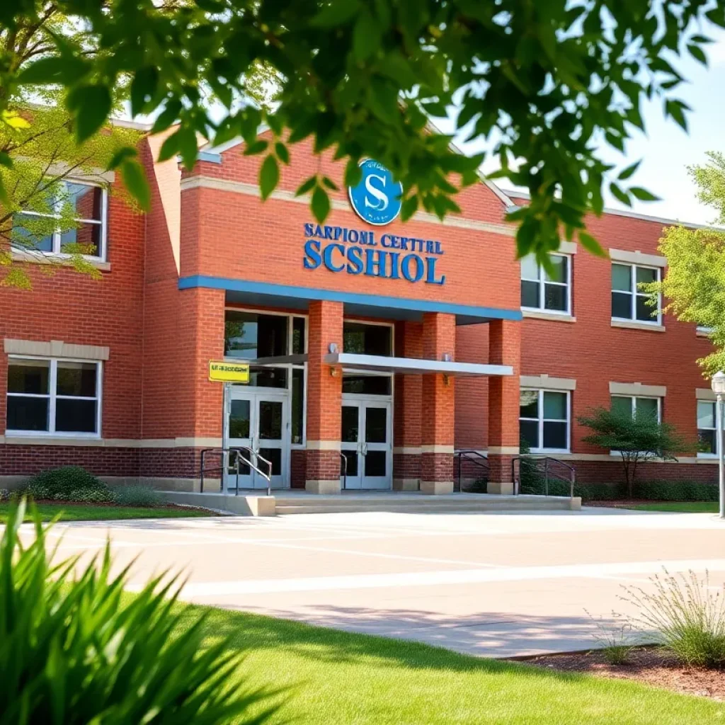 Round Rock ISD building showcasing financial improvement