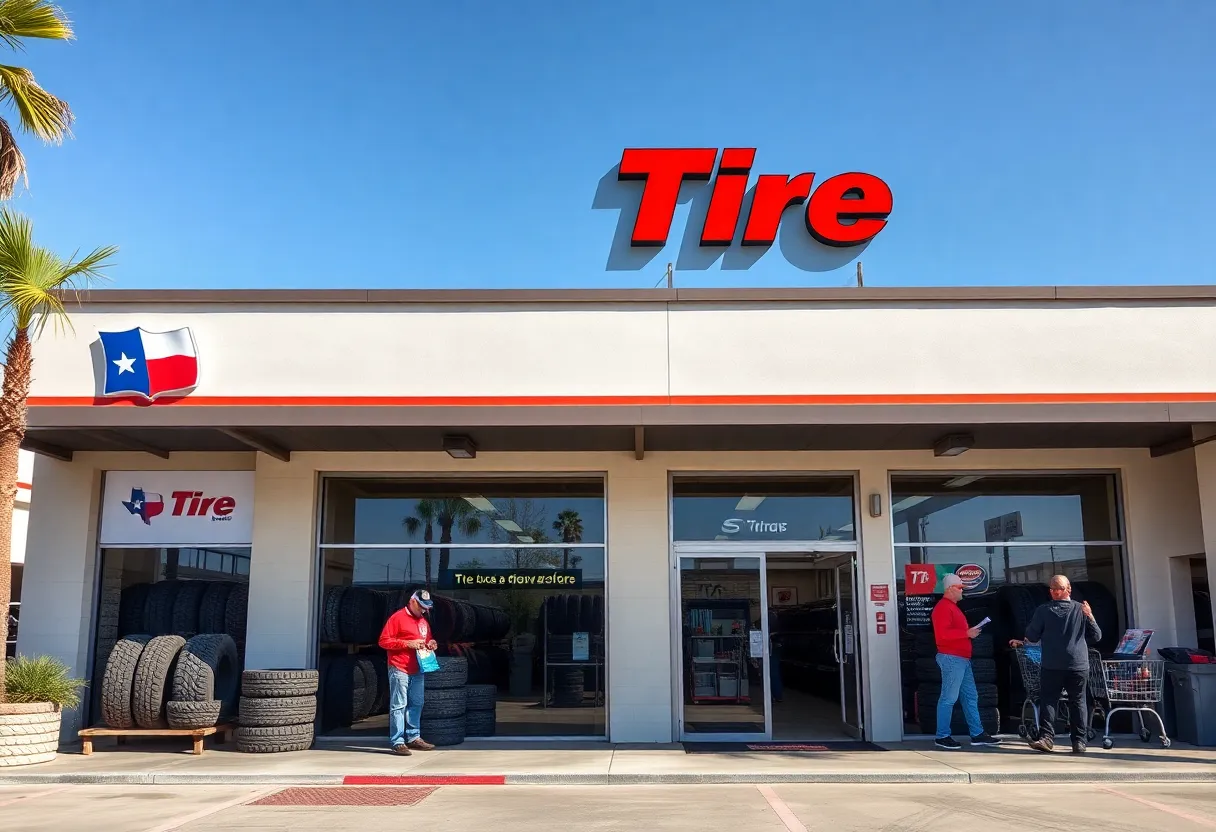 New Southern Tire Mart locations in Texas and California