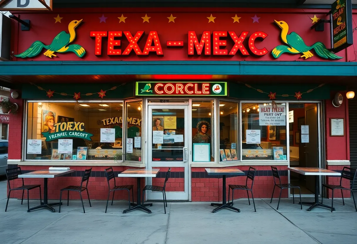 Exterior of Trudy's Tex-Mex restaurant signaling its closure