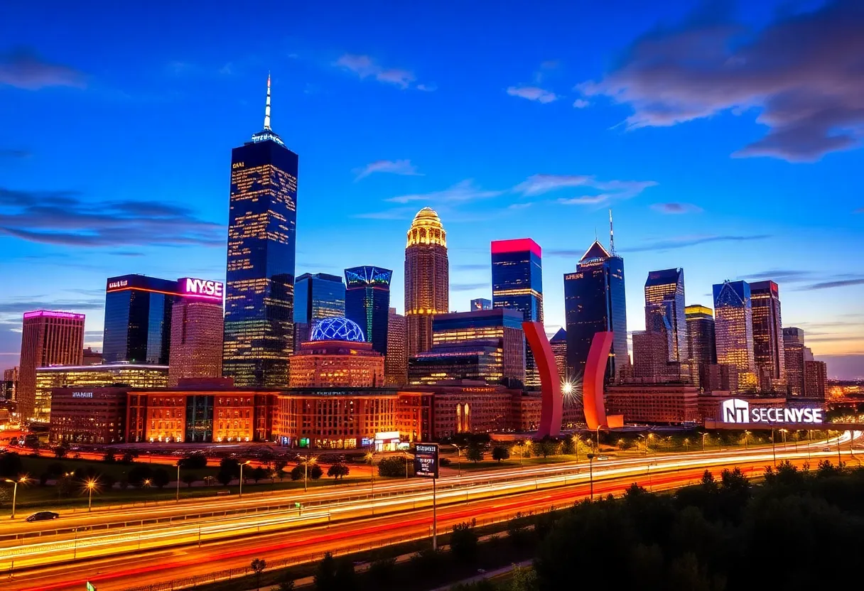 Dallas Skyline and NYSE Texas