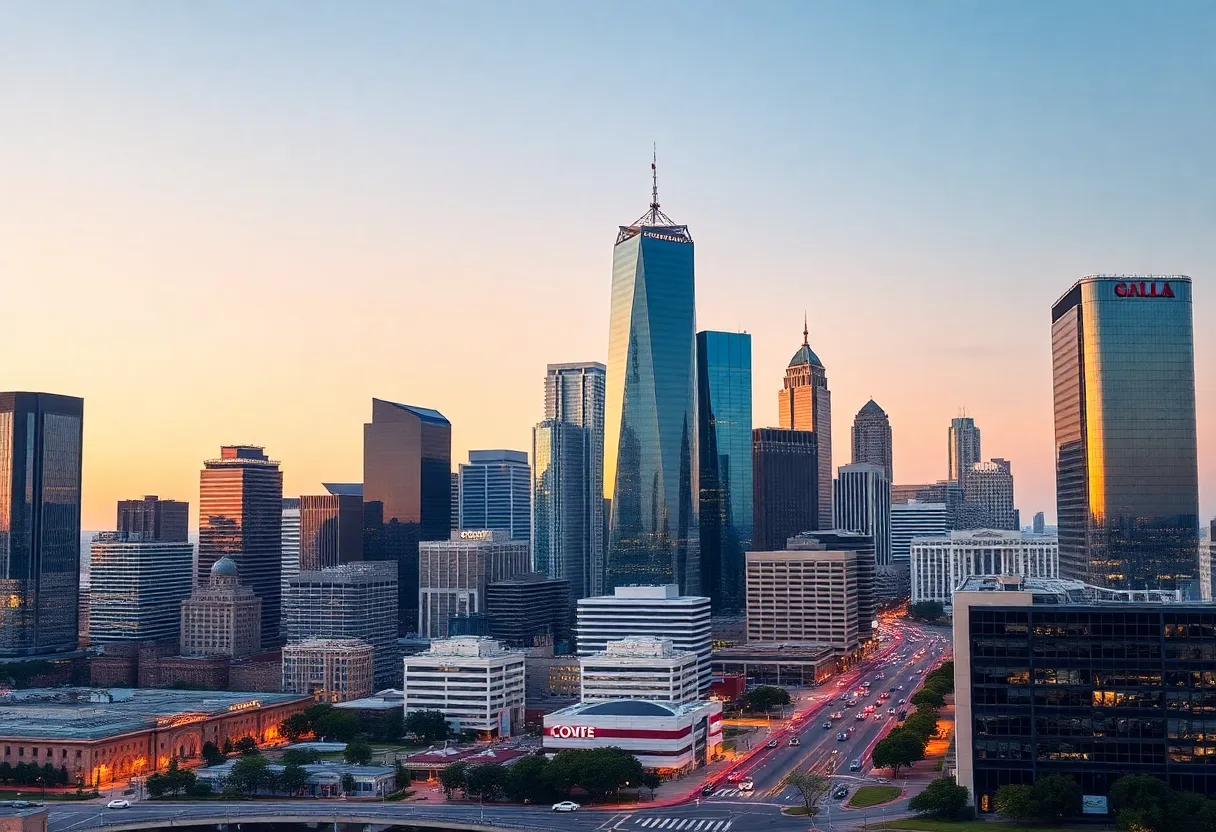 Dallas Texas Skyline