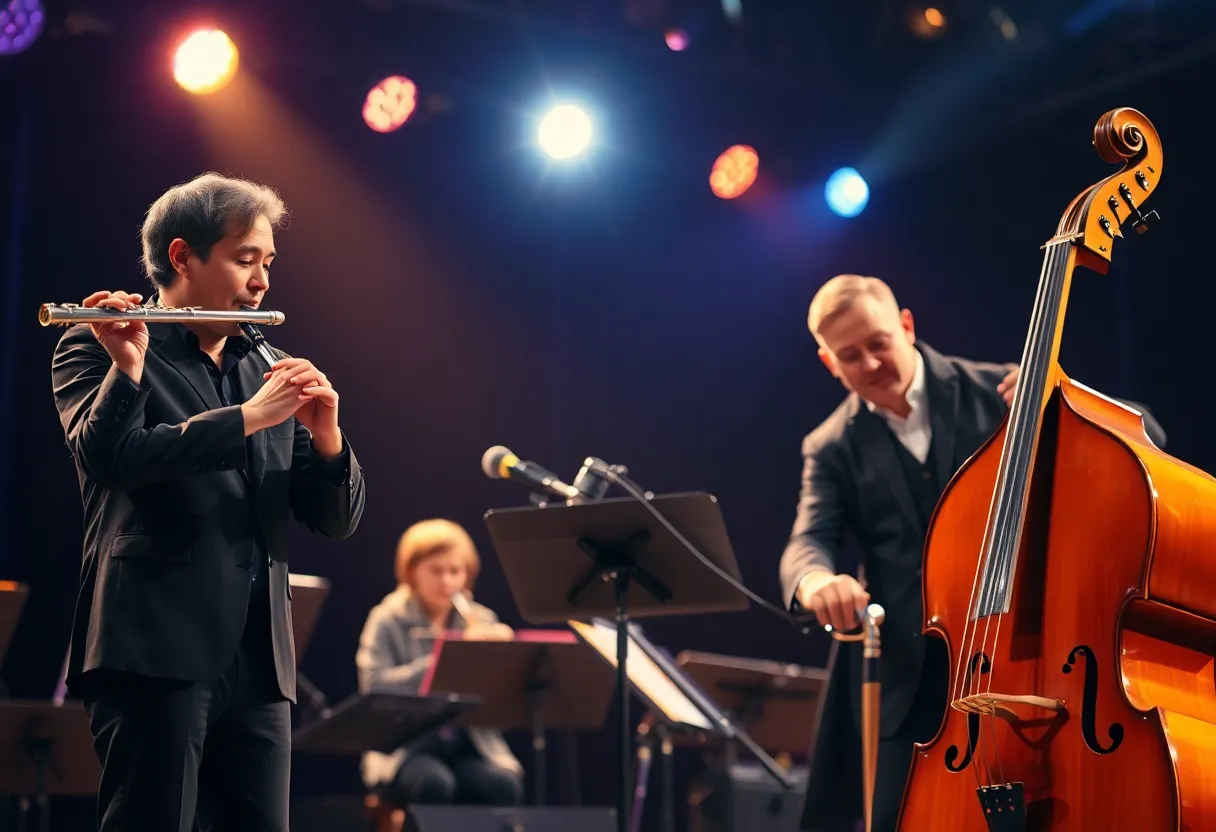 Project Trio performing live at Southwestern University