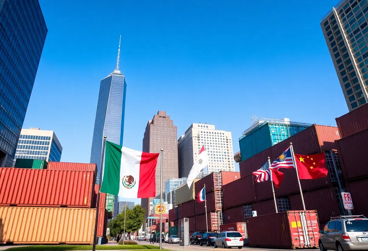 Dallas Trade Scene with Tariff Impacts