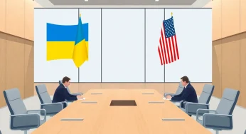 Major Developments in Ukraine-U.S. Relations as Truce Proposal Emerges