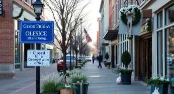 Georgetown City Prepares for Holiday Closures