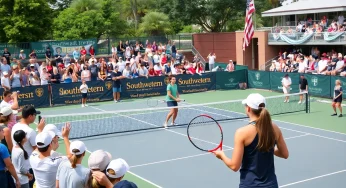 Southwestern University Women’s Tennis Team Prepares for Tournament