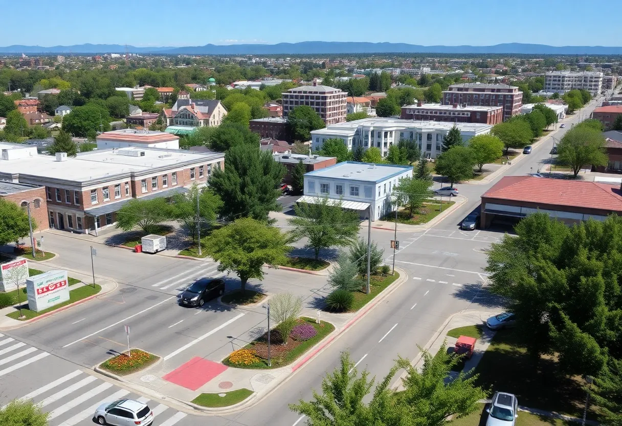 Scenic view of Georgetown illustrating city upgrades and community enhancements.
