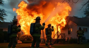 Family Displaced After House Fire in Georgetown, Texas