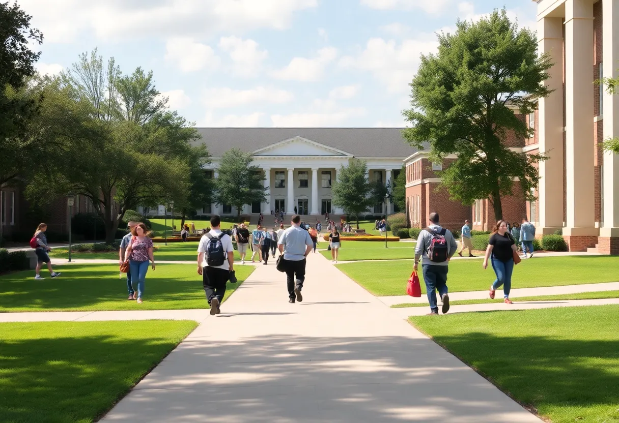 Georgia Southwestern University campus after security alert