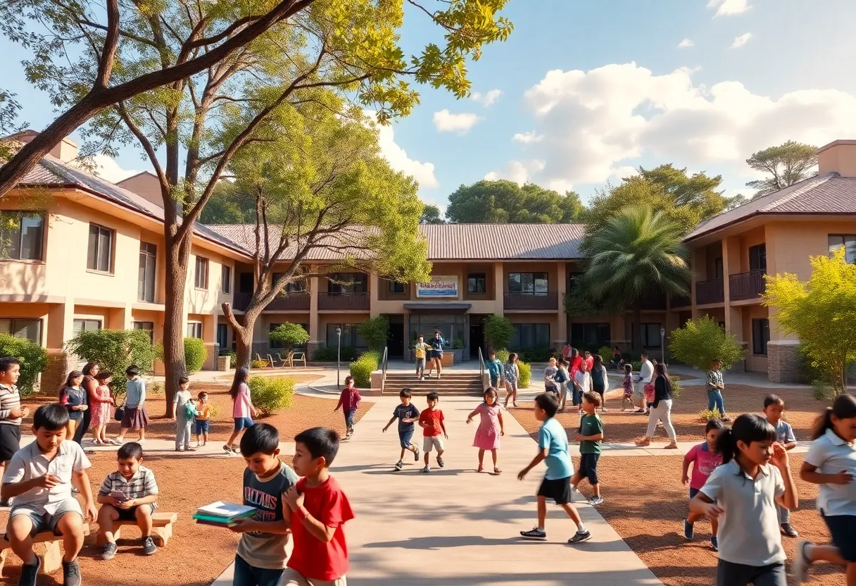 Exterior view of the new Georgetown Christian Academy campus
