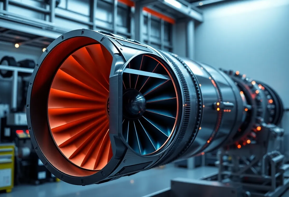 Advanced rocket engine featuring ceramic matrix composite technology