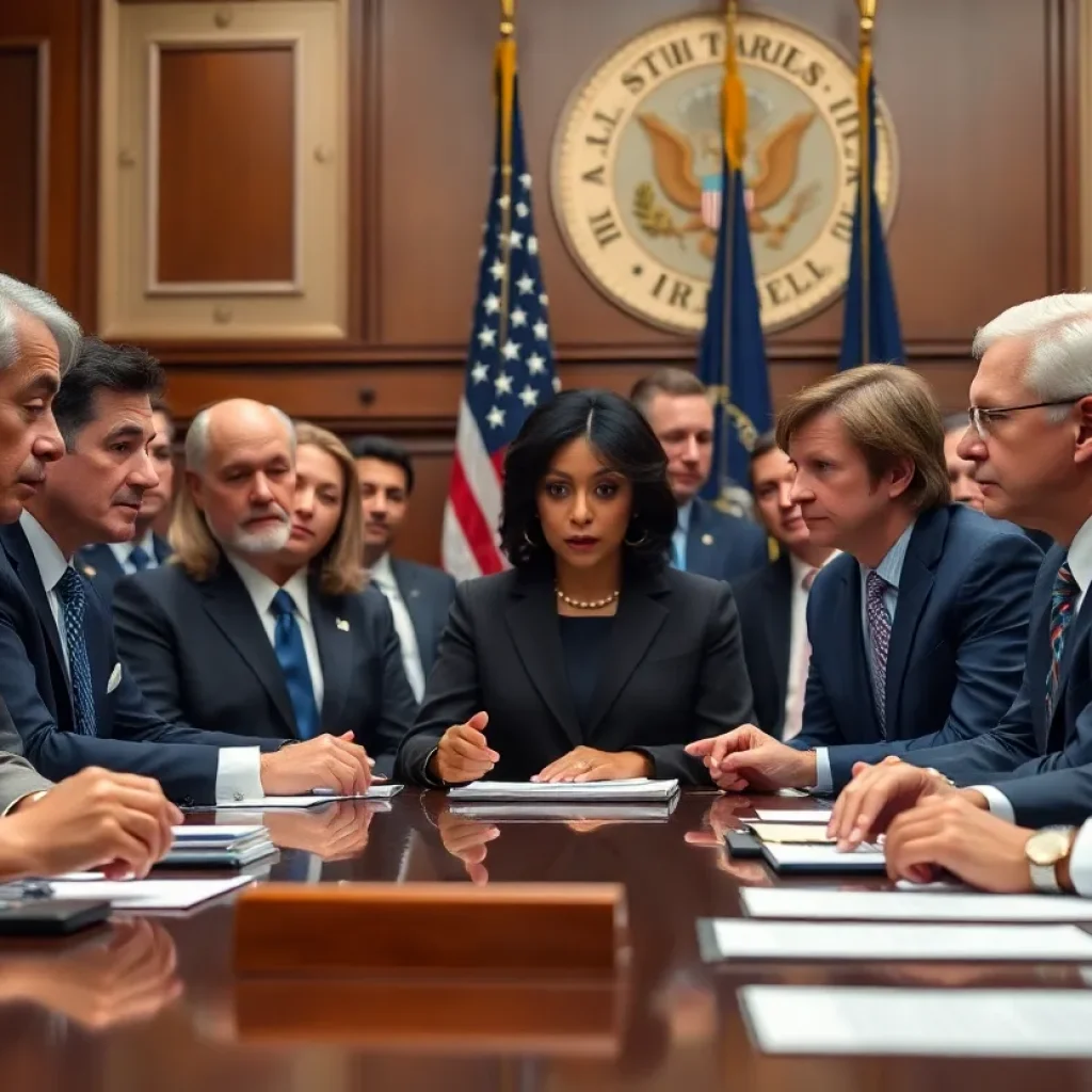 Lawmakers in Texas discussing abortion legislation