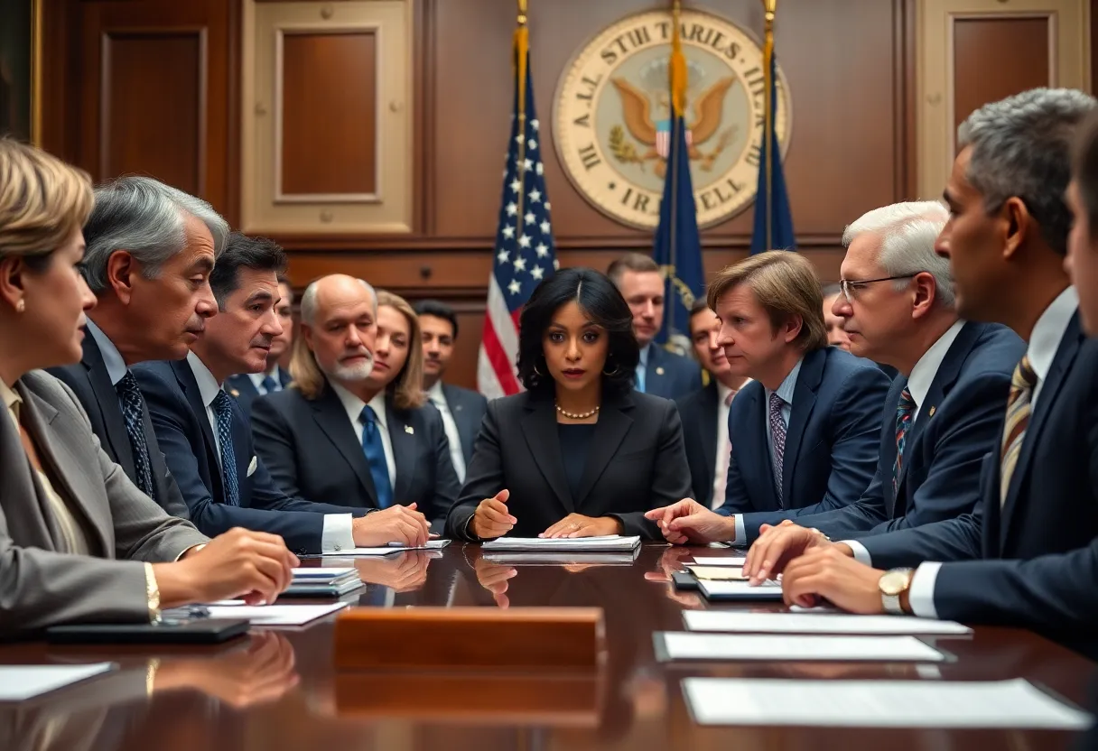 Lawmakers in Texas discussing abortion legislation