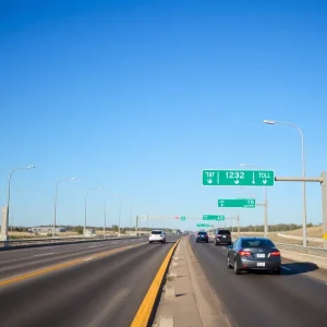 183A Toll Road with cars traveling on it