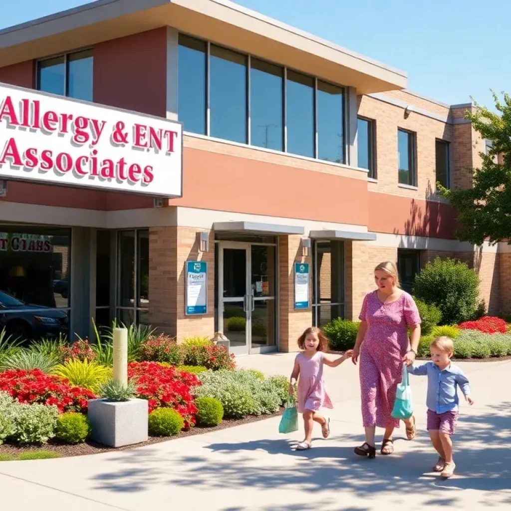 Allergy & ENT Associates clinic building in Leander