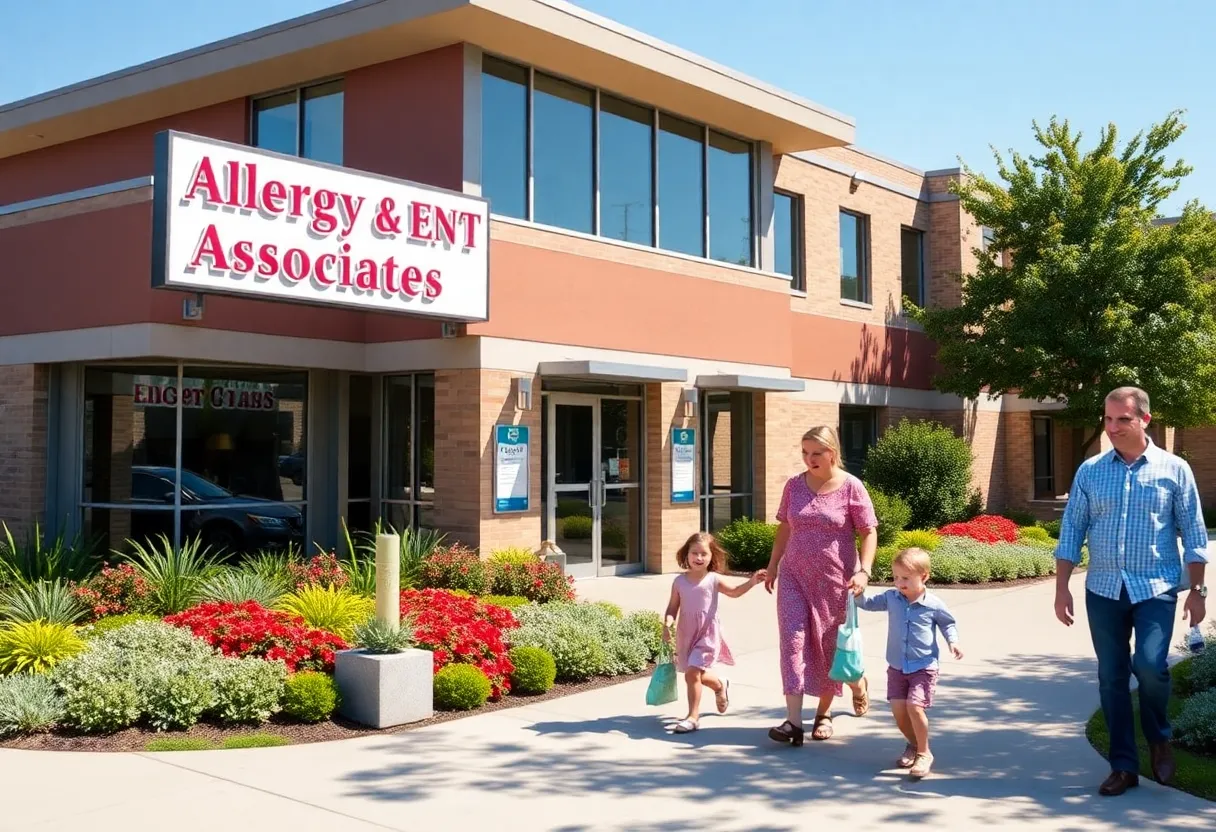 Allergy & ENT Associates clinic building in Leander