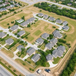 New Housing Development Site in Austin