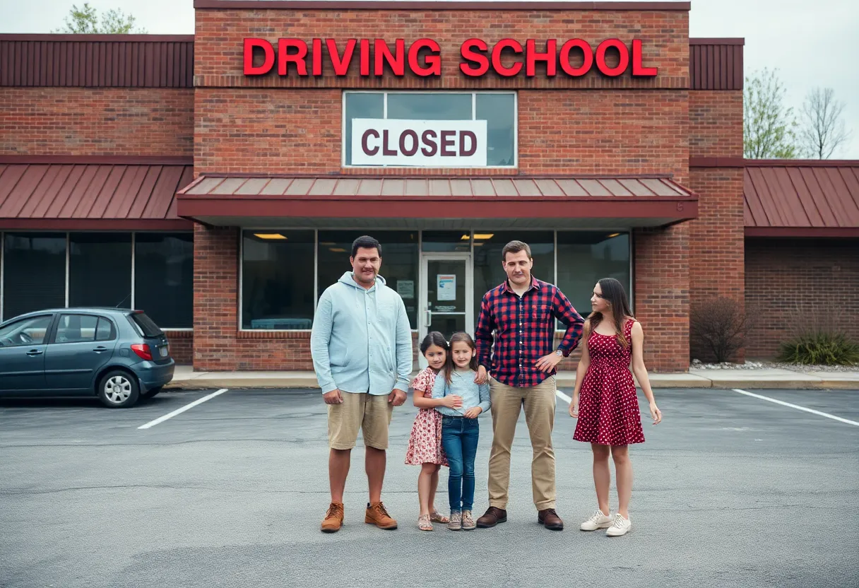 Closed driving school in Pflugerville, Texas