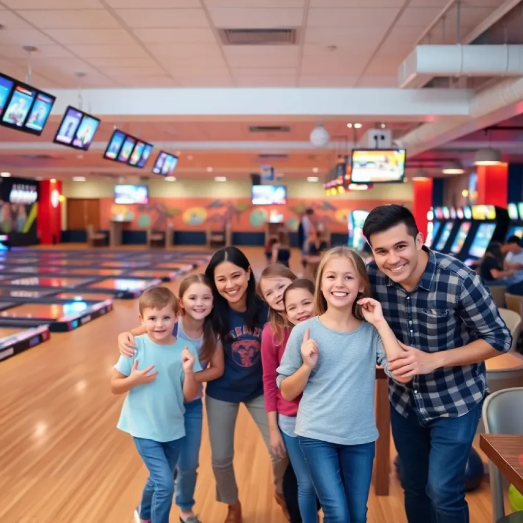 Hooky entertainment center in Hutto with bowling lanes and arcade games