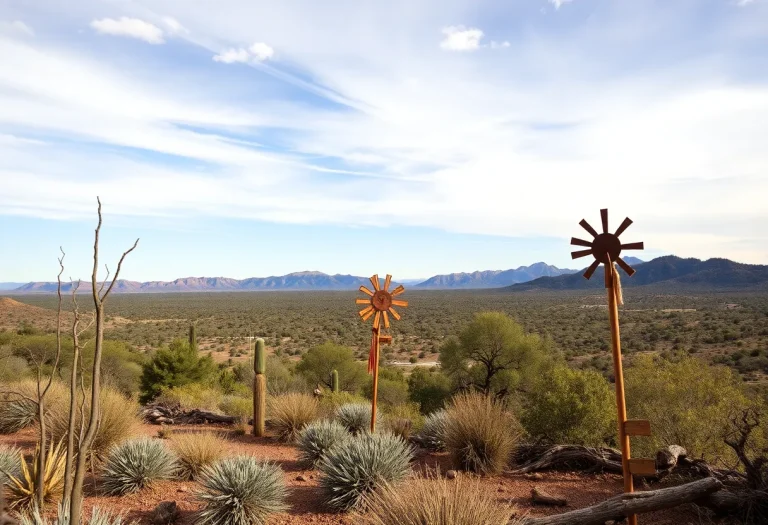 Scenic view of Oak Flat, important to Apache culture, surrounded by nature.