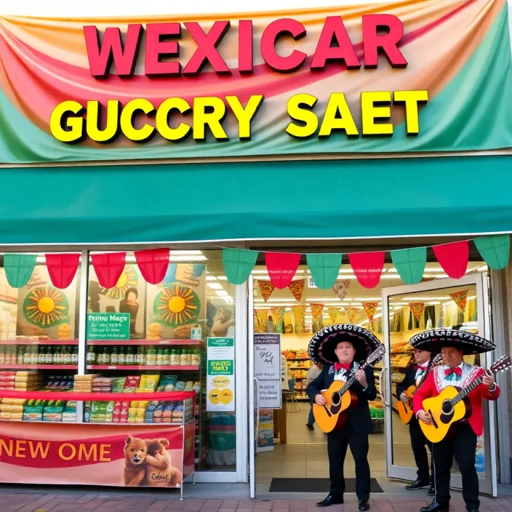 Exterior view of Poco Loco Mexican Supermercado in Georgetown