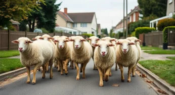 Wandering Sheep Cause Stir in Leander Community