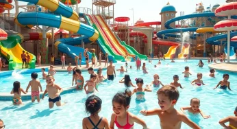 Students Enjoy Free Waterpark Admission for Good Grades