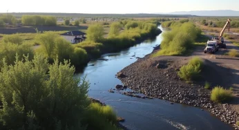 Georgetown Tackles Wastewater Spill in Berry Creek