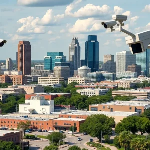 Surveillance cameras installed in Hutto, Texas