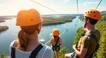 Kids Fly Free at Lake Travis Zipline Adventures