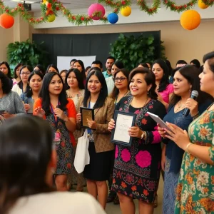 Community celebration honoring Latina leaders