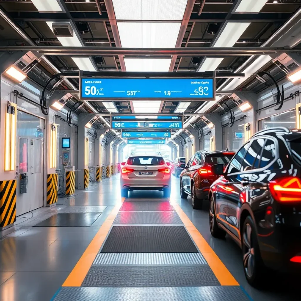 UVEYE technology in action for vehicle inspections at Austin Infiniti