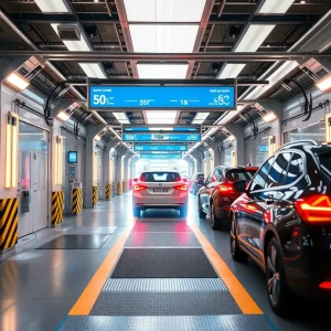 UVEYE technology in action for vehicle inspections at Austin Infiniti