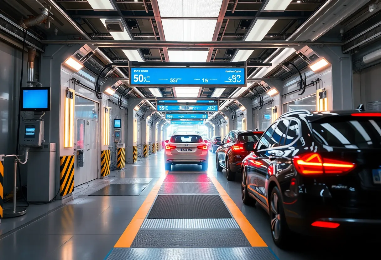 UVEYE technology in action for vehicle inspections at Austin Infiniti