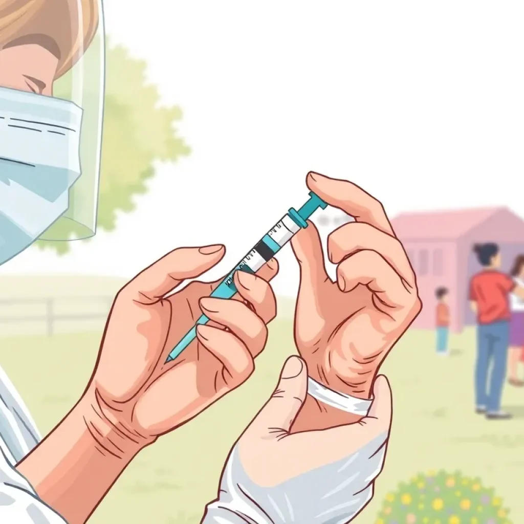 Community members receiving vaccinations to combat measles outbreak in Williamson County