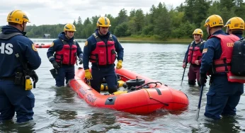 Williamson County Agencies Conduct Water Rescue Training