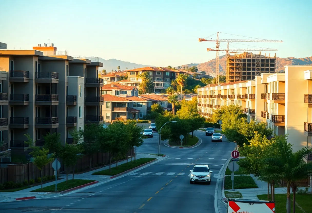 New housing developments in California