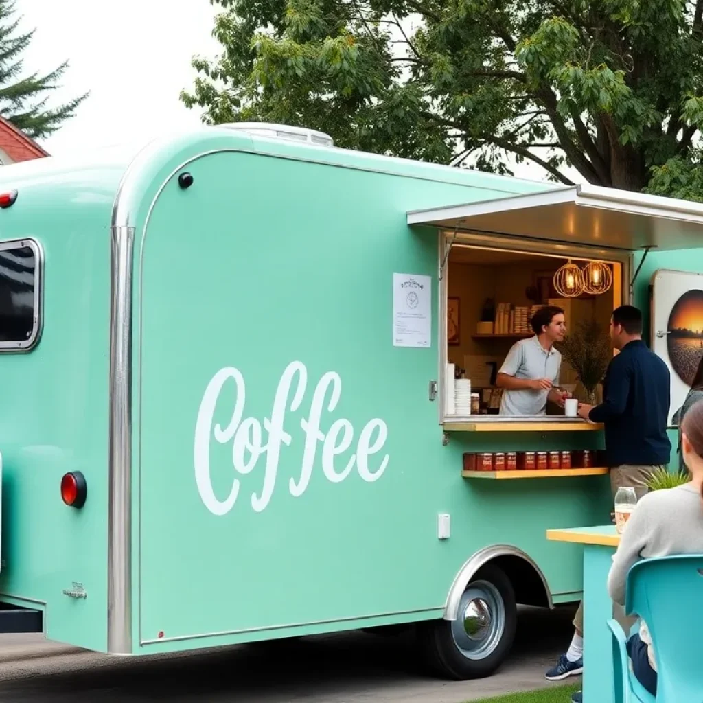 F3 Coffee & Tea mobile coffee trailer in Liberty Hill