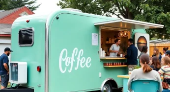 New Mobile Coffee Trailer Opens in Liberty Hill
