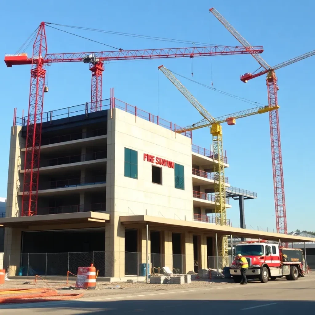 Construction of Fire Station 10 and Round Rock Sports Center