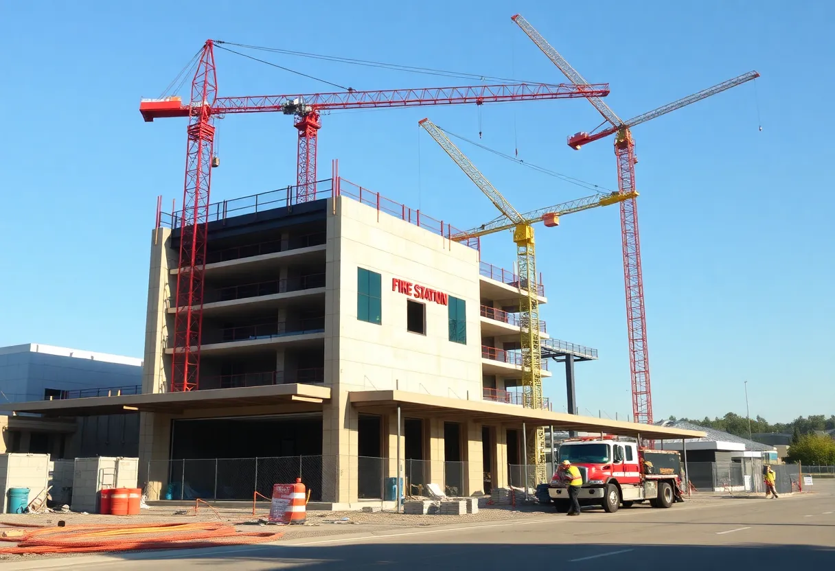 Construction of Fire Station 10 and Round Rock Sports Center