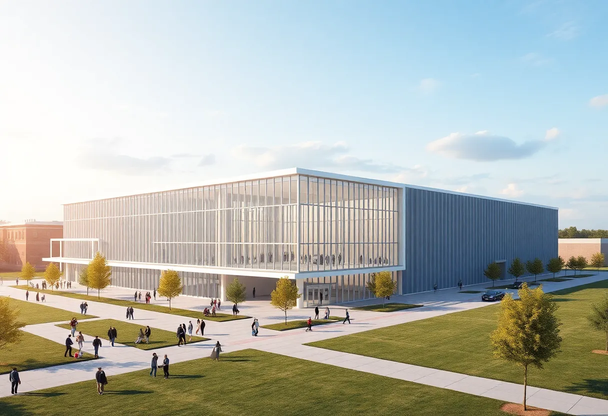 Conceptual design of Williamson County Jail and Justice Center