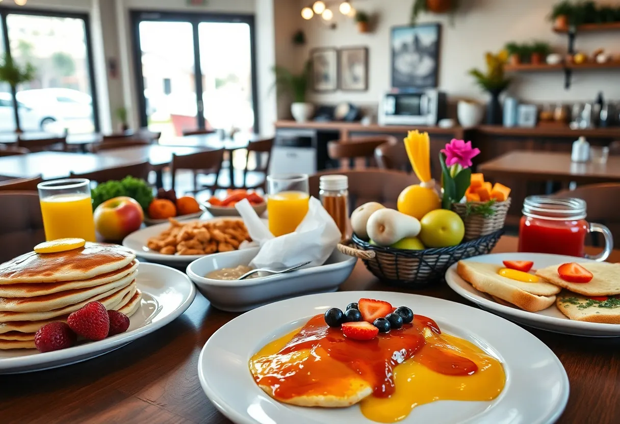 Delicious breakfast dishes from First Watch Café